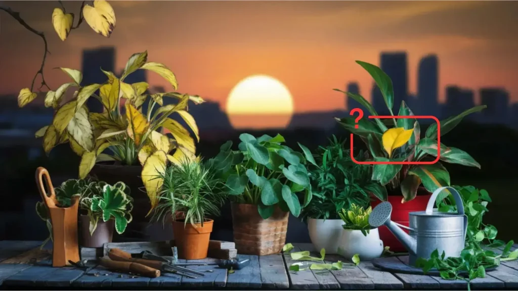 Yellowing Leaves on Houseplants